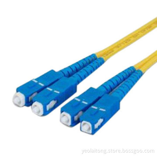 SC/SM Fiber Patch Cords, ≤0.2dB Interchangeability